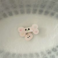 Thumbnail for Sweet Bowknot Heart Puppy Cat Fish Resin Hair Clips