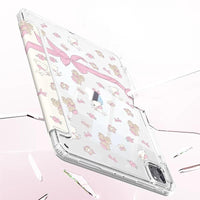 Thumbnail for Sweet Bunny Bear Ribbon Bow iPad Case - ArtGalleryZen