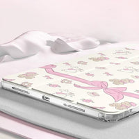 Thumbnail for Sweet Bunny Bear Ribbon Bow iPad Case - ArtGalleryZen