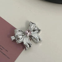Thumbnail for Sweet Crystal Inlaid Enamel Star Heart Bowknot Hair Clips Set - ArtGalleryZen