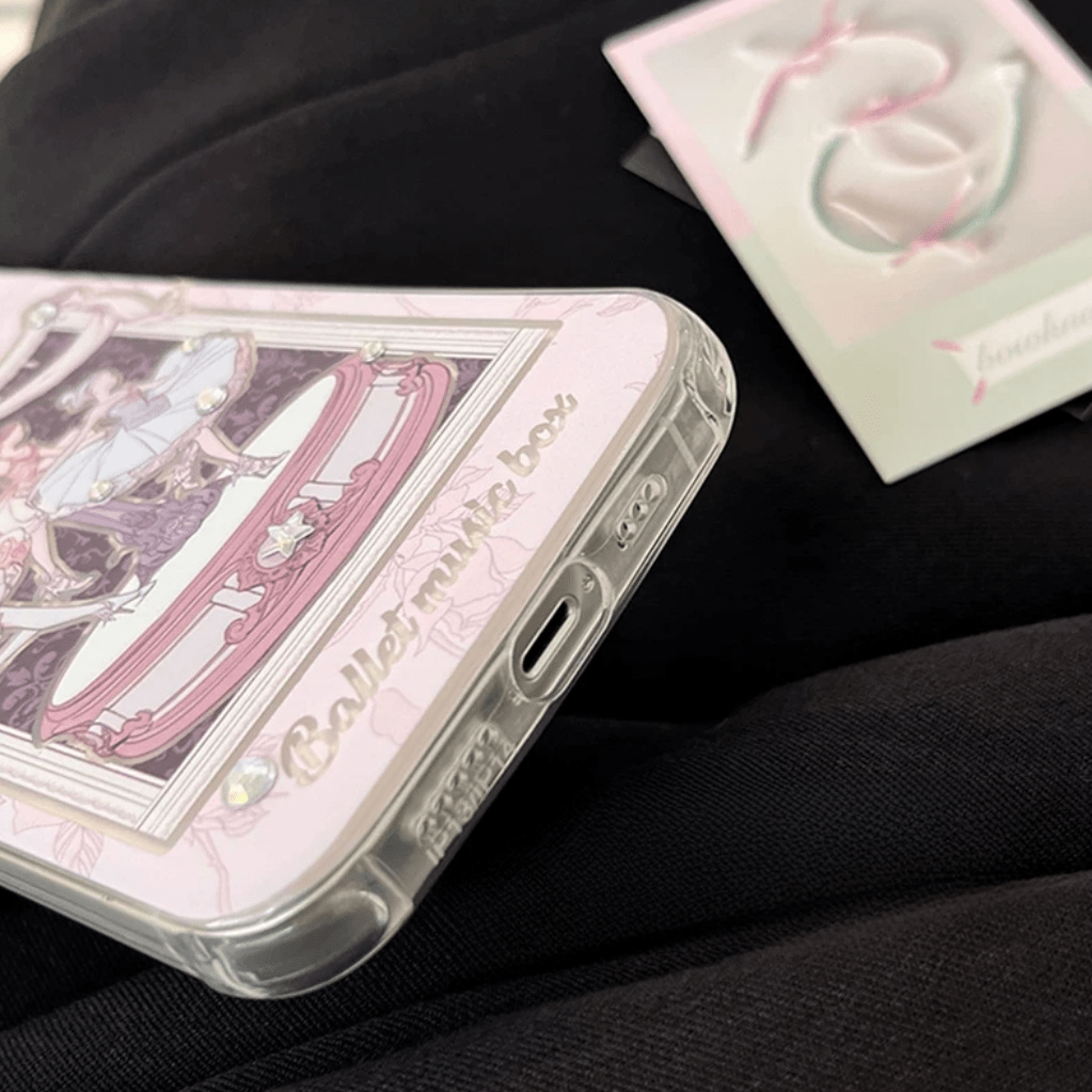 Sweet Dancing Ballet Princess iPhone Case With Accessories - ArtGalleryZen