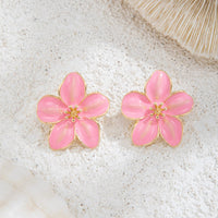 Thumbnail for Sweet Enamel Flower Earrings - ArtGalleryZen