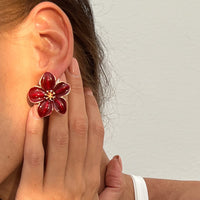 Thumbnail for Sweet Enamel Flower Earrings
