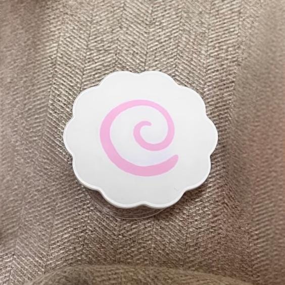 Sweet Glitter Strawberry Narutomaki Phone Stand iPhone Case - ArtGalleryZen