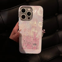 Thumbnail for Sweet Gradient Firework Castle iPhone Case With Accessories