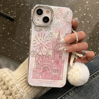 Thumbnail for Sweet Gradient Firework Castle iPhone Case With Accessories