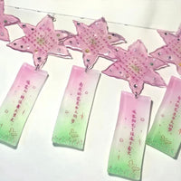 Thumbnail for Sweet Lily Flower Calendar Acrylic Pendant Keychain - ArtGalleryZen