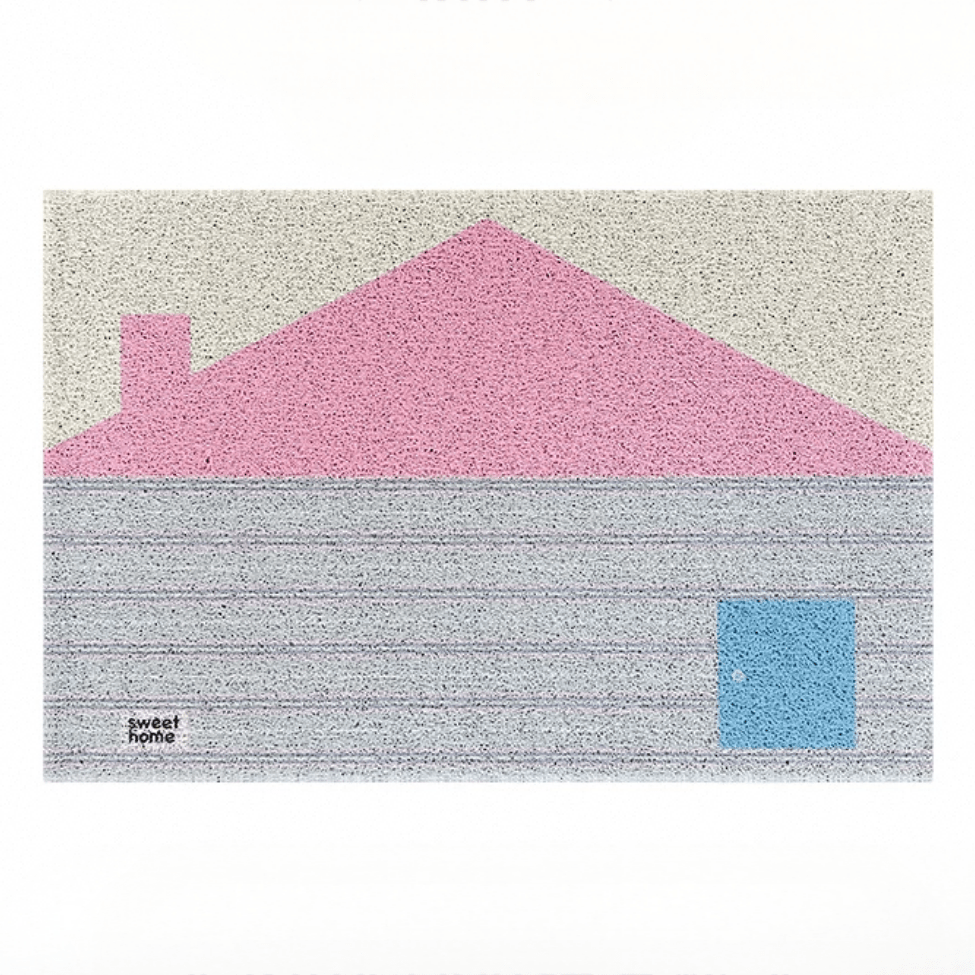 Sweet Little House Doormat - ArtGalleryZen