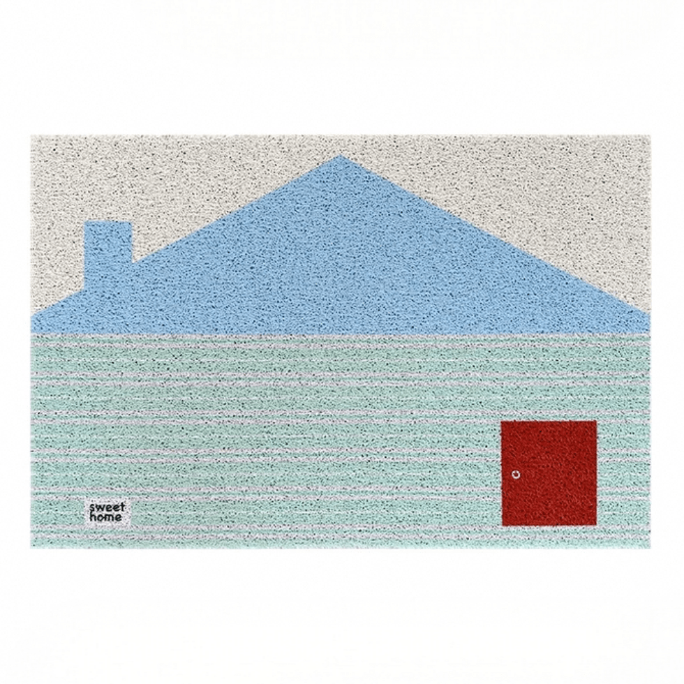 Sweet Little House Doormat - ArtGalleryZen