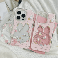 Thumbnail for Sweet Miffy Flower iPhone Case With Lanyard - ArtGalleryZen