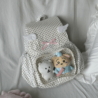 Thumbnail for Sweet Polka Dots Angel Kpop Fan Display Backpack - ArtGalleryZen