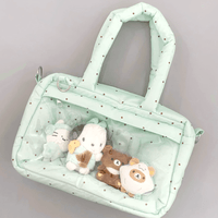 Thumbnail for Sweet Polka Dots Cloud Kpop Fan Display Shoulder Crossbody Bag - ArtGalleryZen