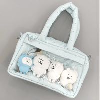 Thumbnail for Sweet Polka Dots Cloud Kpop Fan Display Shoulder Crossbody Bag - ArtGalleryZen