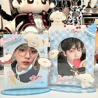 Thumbnail for Sweet Puppy Donut Kpop Acrylic Photocard Holder - ArtGalleryZen
