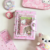 Thumbnail for Sweet Strawberry Bowknot M5 PVC Binder Cover - ArtGalleryZen