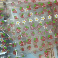 Thumbnail for Sweet Strawberry Crystal 3D DIY Decoration Stickers - ArtGalleryZen