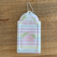 Thumbnail for Sweet Sugarbunnies Strawberry Kpop Keychain Photocard Holder - ArtGalleryZen