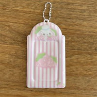 Thumbnail for Sweet Sugarbunnies Strawberry Kpop Keychain Photocard Holder - ArtGalleryZen