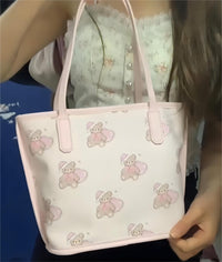 Thumbnail for Teddy Bear PU Leather Bag - ArtGalleryZen