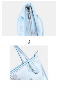 Thumbnail for Teddy Bear PU Leather Bag - ArtGalleryZen