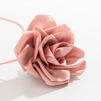 Thumbnail for Temperament Layered Rose Wax Cord Choker Necklace - ArtGalleryZen