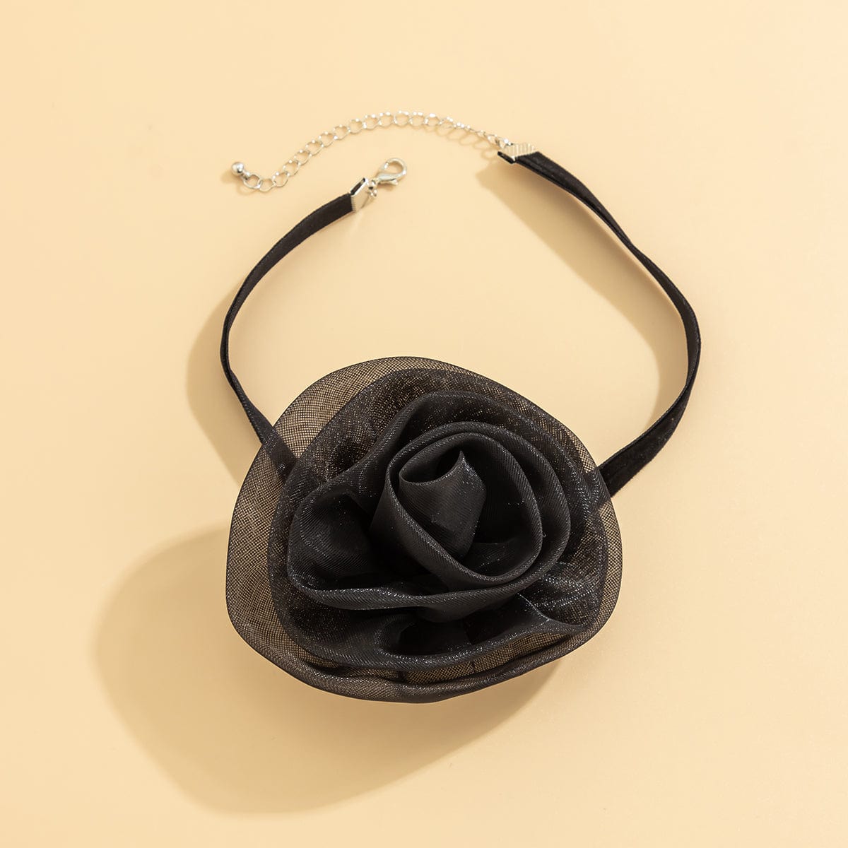 Temperament Velvet Rose Choker Necklace - ArtGalleryZen