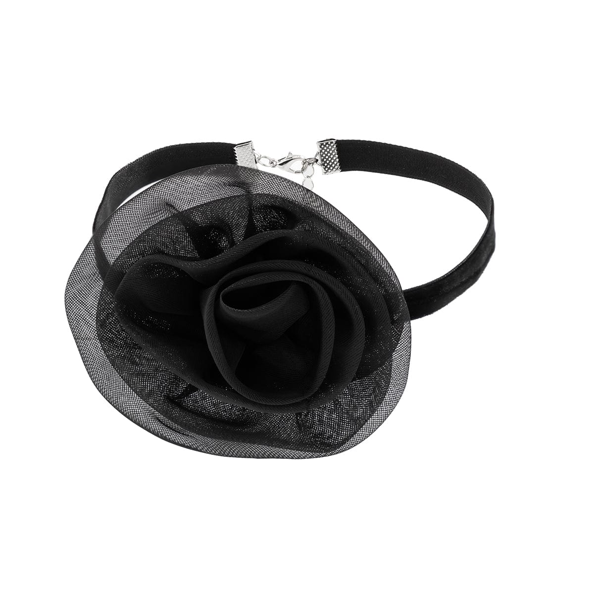 Temperament Velvet Rose Choker Necklace - ArtGalleryZen