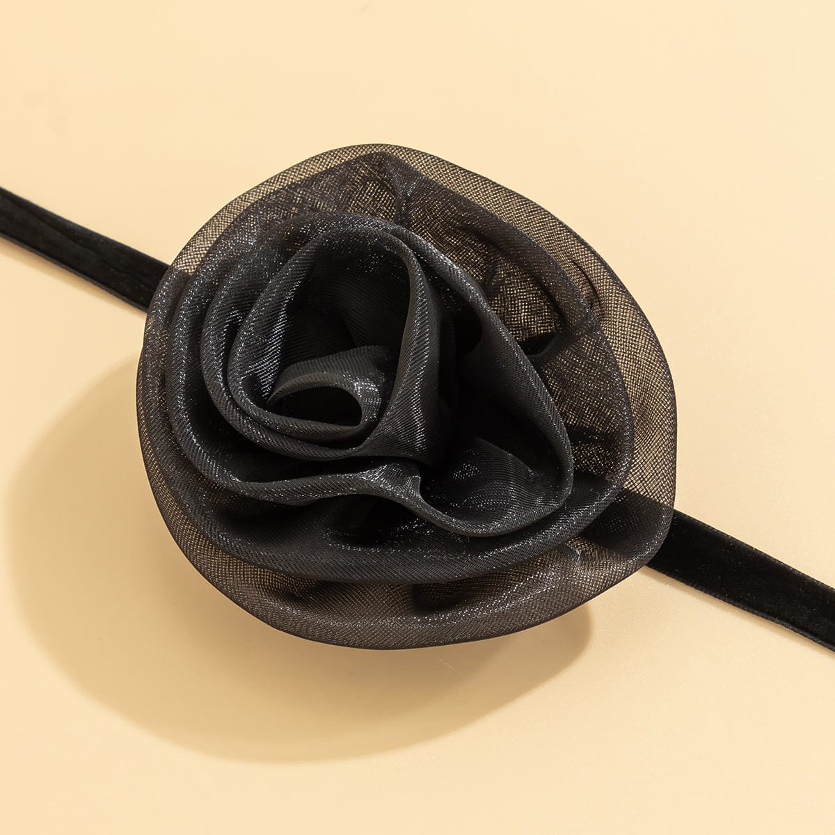 Temperament Velvet Rose Choker Necklace - ArtGalleryZen