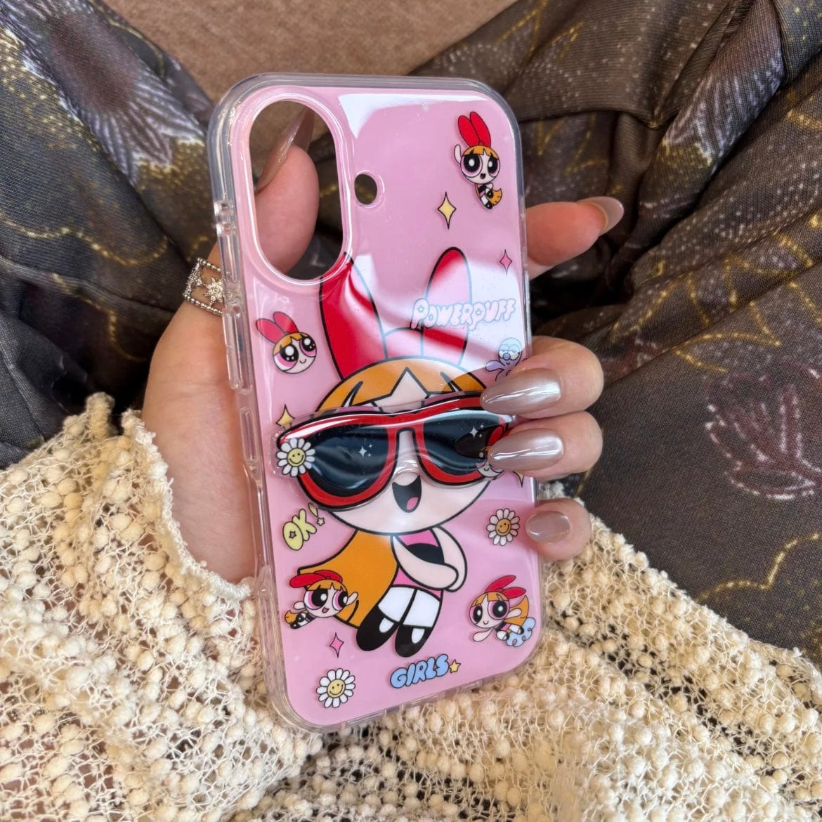 The Powerpuff Girls 3D Sunglasses iPhone Case - ArtGalleryZen