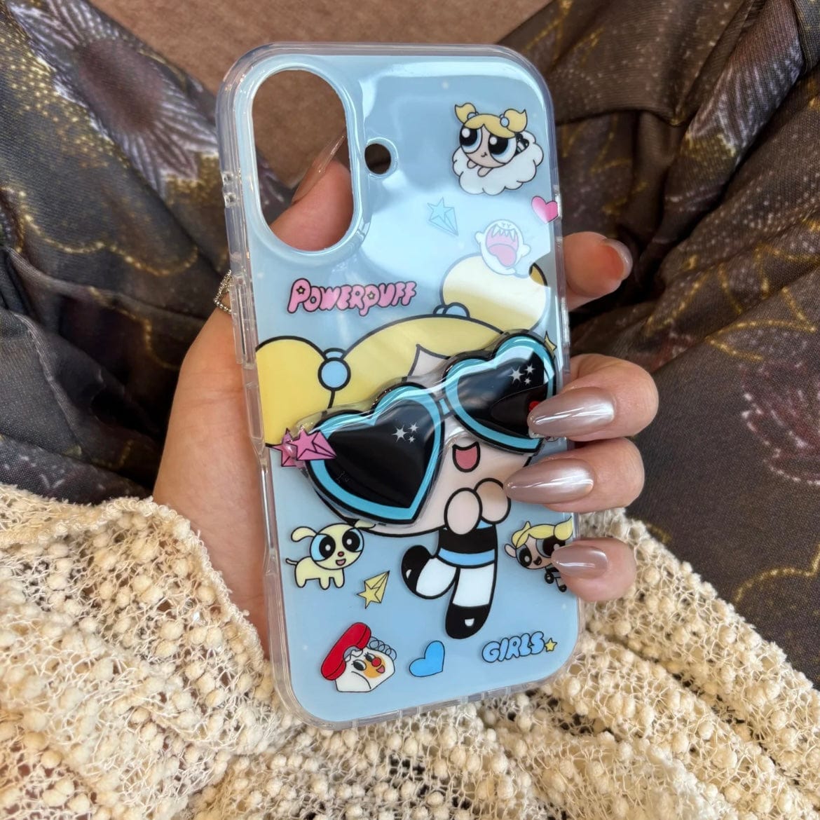 The Powerpuff Girls 3D Sunglasses iPhone Case - ArtGalleryZen
