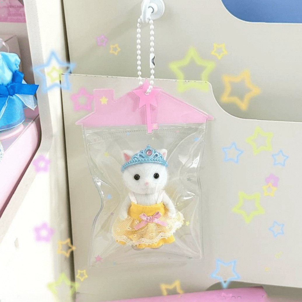 Tiny House Candy Bag Kpop Keychain Photocard Holder - ArtGalleryZen