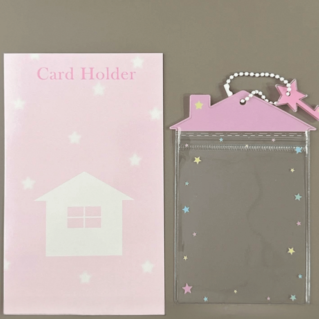 Tiny House Candy Bag Kpop Keychain Photocard Holder - ArtGalleryZen