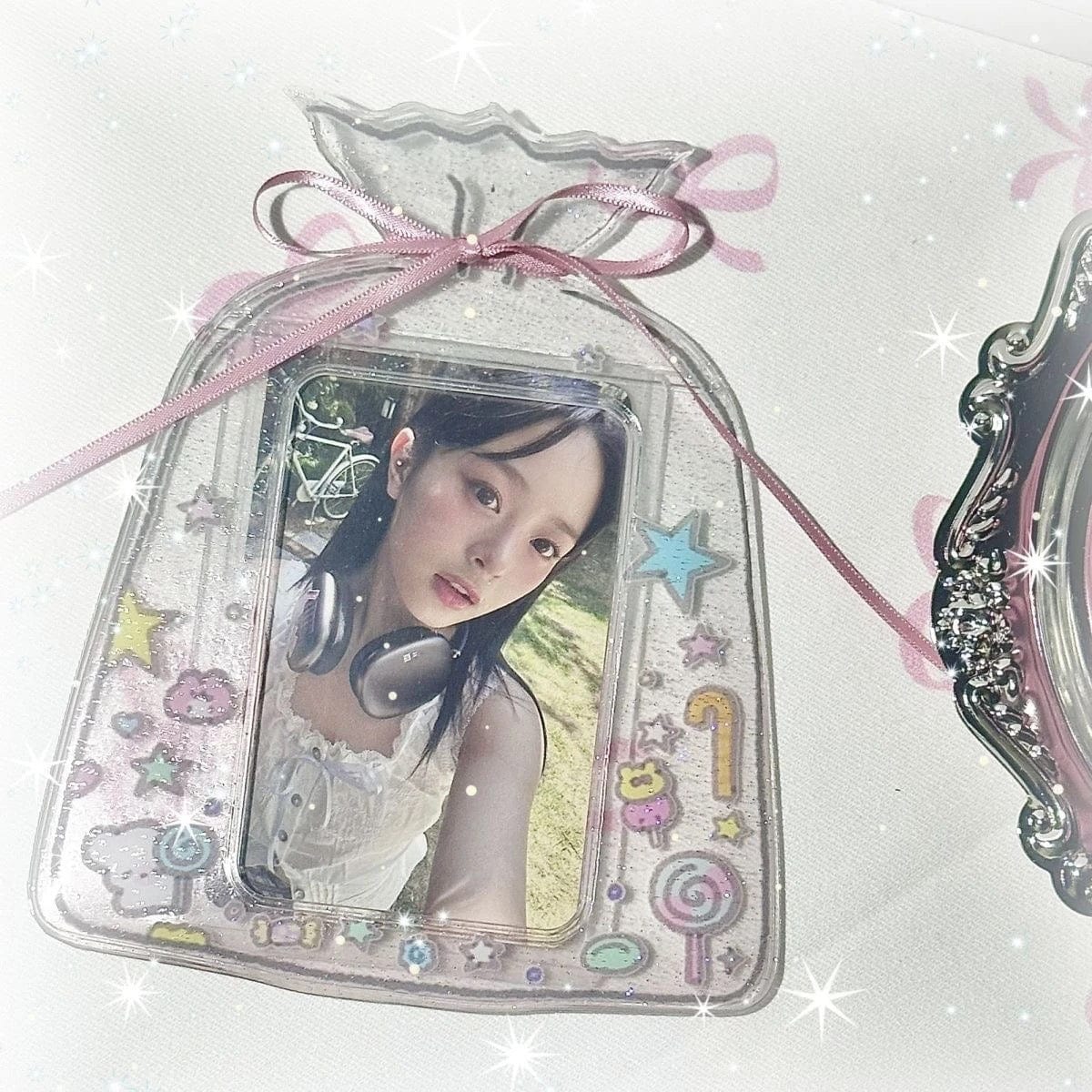 Transparent Goldfish Bowl Candy Bag Kpop Keychain Photocard Holder - ArtGalleryZen