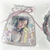 Thumbnail for Transparent Goldfish Bowl Candy Bag Kpop Keychain Photocard Holder - ArtGalleryZen