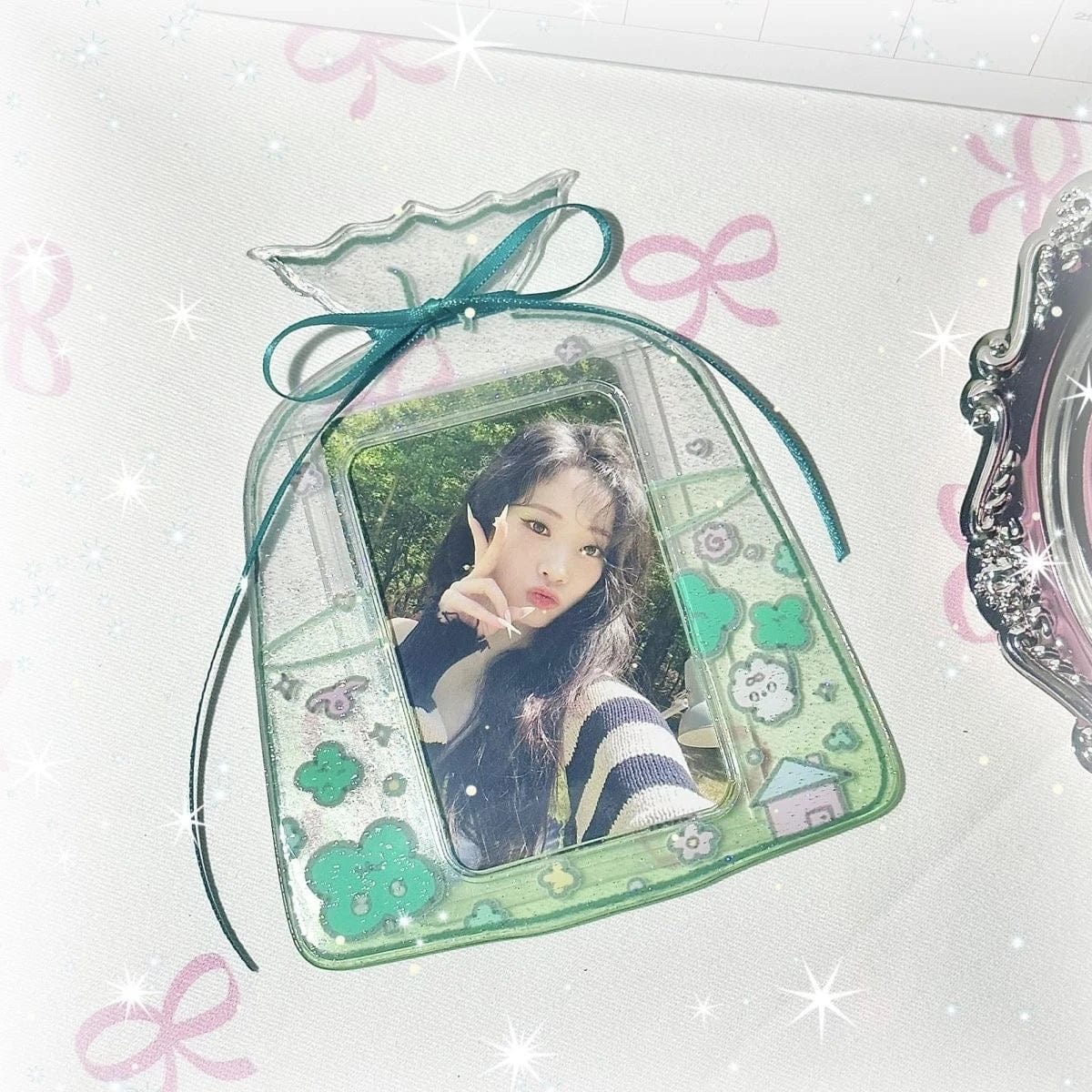Transparent Goldfish Bowl Candy Bag Kpop Keychain Photocard Holder - ArtGalleryZen