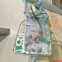 Thumbnail for Transparent Goldfish Bowl Candy Bag Kpop Keychain Photocard Holder - ArtGalleryZen