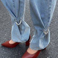 Thumbnail for Trendy 2pcs Pearl Tassel Trouser Pin Set - ArtGalleryZen