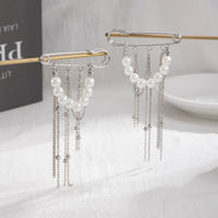 Thumbnail for Trendy 2pcs Pearl Tassel Trouser Pin Set - ArtGalleryZen