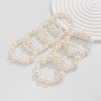 Thumbnail for Trendy 7 Pieces Pearl Stretch Bracelet Set