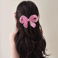 Thumbnail for Trendy Chiffon Bowknot Hair Clip - ArtGalleryZen