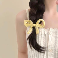 Thumbnail for Trendy Chiffon Bowknot Hair Clip - ArtGalleryZen