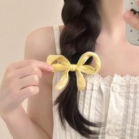 Thumbnail for Trendy Chiffon Bowknot Hair Clip - ArtGalleryZen