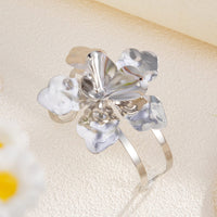 Thumbnail for Trendy Chunky Textured Flower Arm Cuff - ArtGalleryZen