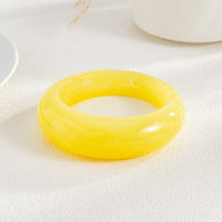 Thumbnail for Trendy Curved Resin Bangle Bracelet - ArtGalleryZen