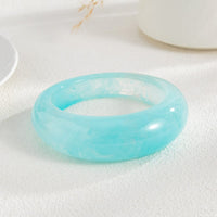 Thumbnail for Trendy Curved Resin Bangle Bracelet - ArtGalleryZen
