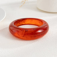 Thumbnail for Trendy Curved Resin Bangle Bracelet - ArtGalleryZen