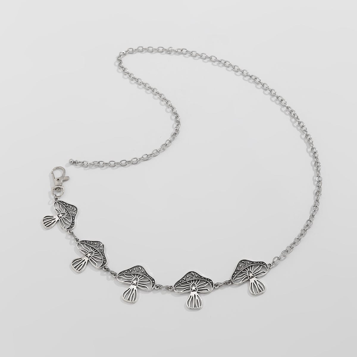 Trendy Dainty Mushroom Waist Chain