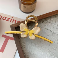 Thumbnail for Trendy Enamel Colorful Butterfly Claw Clip Hair Clip - ArtGalleryZen