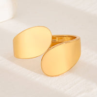 Thumbnail for Trendy Geometric Glossy Open Bangle Bracelet - ArtGalleryZen