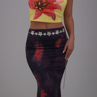 Thumbnail for Trendy Gold Silver Plated Flower Waist Chain